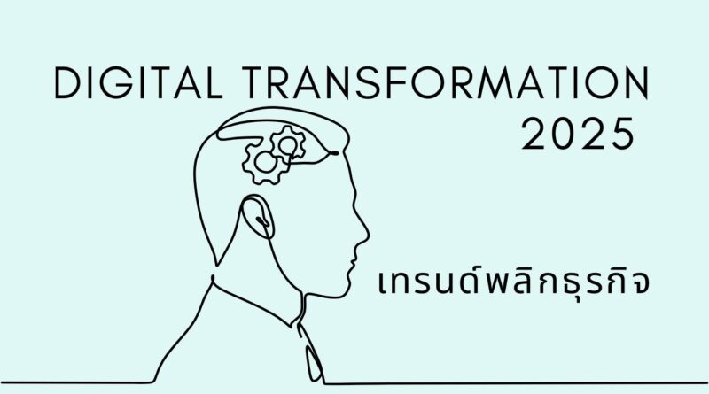 Digital Transformation 2025 คืออะไร: เทรนด์พลิกธุรกิจ