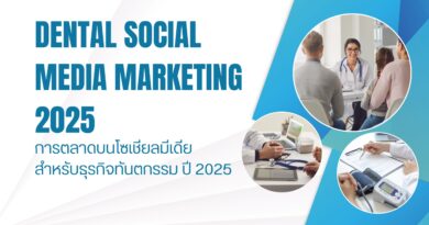 การตลาดบนโซเชียลมีเดียสำหรับธุรกิจทันตกรรม ปี 2025