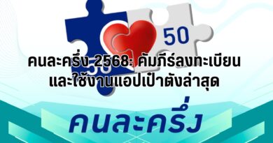 คนละครึ่ง 2568: คัมภีร์ลงทะเบียนและใช้งานแอปเป๋าตังล่าสุด