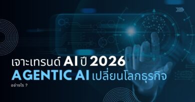 เจาะเทรนด์ AI ปี 2026: Agentic AI เปลี่ยนโลกธุรกิจอย่างไร