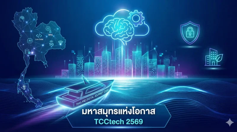 เจาะเทรนด์ดิจิทัลไทย 2569: จากทะเลเดือดสู่มหาสมุทรแห่งโอกาส