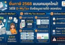 ยื่นภาษีออนไลน์ 2569:D-MyTax คืออะไร ใช้ยังไงให้ได้เงินคืนเร็ว